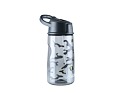 Dětská lahev s brčkem LittleLife Flip-Top Bottle 550 ml Šedá 4