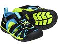 Dětské sandály KEEN Seacamp II CNX - black/brilliant blue 11