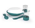 Jídelní set Silva Dine Duo Kit tyrkysový
