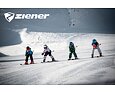 Dětské zimní rukavice Ziener Lia GTX black - palčáky