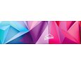 Funkční čelenka dvouvrstvá Drexiss s fleecem Shapes pink - zateplená 7