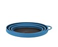 Skládací miska LifeVenture Silicon Ellipse FlexiBowl navy blue