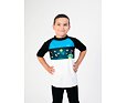 Dětské funkční UV tričko Drexiss CoolMax krátký rukáv Stripe Universe