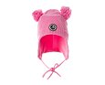 Dětská zimní pletená čepice Huppa Mila light pink