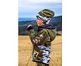 Dětská softshellová bunda Wamu Maskáč - khaki 3