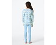 Juniorské termoprádlo Helly Hansen JR Graphic Lifa Merino set - bright blue 5