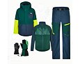 Dětský zimní outfit pro snowboarďáky hale navy stru