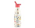 Dětská termoska Cool Bottles Kids 3D Messy Robots třívrstvá 350 ml