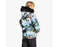 Dětská zimní bunda Huppa Ante s kožíškem multicolor pattern 4