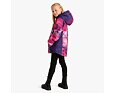 Juniorská lyžařská bunda Huppa Marita fuchsia pattern/ dark lilac 4