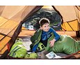 Spací pytel Boll Stellar eucalyptus/forest green do 177 cm