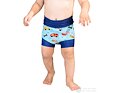 Dětské plenkové plavky AquaKiddo Swim Nappy Cars - modré 4