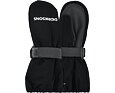 Dětské zimní rukavice Didriksons Biggles Zip black - celorozepínací palčáky