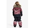 Dětská zimní kombinéza Didriksons Bjärven print path s pink - ROSTOUCÍ 3