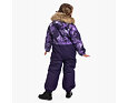 Dětská zimní kombinéza Huppa Wille 2 dark lilac pattern / dark lilac 2