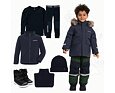 Dětský zimní outfit Didriksons Bjärven - navy