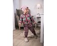 Dětská hřejivá čepice Little Angel - sv. růžový melír