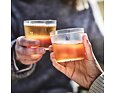 Průhledný kelímek s víčkem Light my fire Tumbler with snap lid short transparent 250 ml