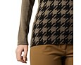 Dámské funkční tričko s merinem Helly Hansen Lifa Merino Midweight Gra Crew - sepia houndstooth aop 4