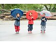 Dětský deštník Playshoes Námořnický pruh