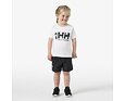 Dětské funkční UV tričko Helly Hansen K Tech Graphic krátký rukáv - white