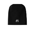 Dětská čepice Name It Moppy beanie s reflexním logem - black
