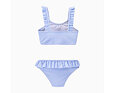Dívčí dvojdílné plavky Coqui Eslim Kids blue stripes 2