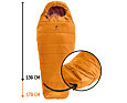 Dětský rostoucí spací pytel Deuter Starlight maple-redwood do 170 cm