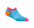 Nízké funkční ponožky s merinem Darn tough Run No Show Tab Ultra-Lightweight With Cushion - ocean
