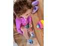 Dětské barefoot boty do vody Playshoes Batik - turquoise