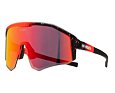 Sluneční polarizační brýle Haven Config black/red - pro dospělé