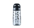 Dětská lahev s brčkem LittleLife Flip-Top Bottle 550 ml Šedá 5