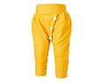 Dětské tepláky harémky s knoflíky Little Angel Jeans oliva