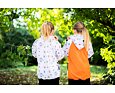 Dětská fleecová mikina Promalédobrodruhy na zip orange 8