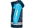 Dětská pláštěnka Playshoes s fleecem navy 2
