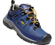 Dětské boty KEEN Targhee Low WP blue depths/forest night
