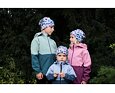 Dětská softshellová bunda Fantom dvoubarevný petrolejový melír 2