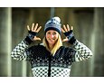 Pletené merino návleky Kama R401 tm. modrá 6