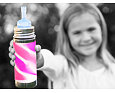 Nerezová termo lahev s brčkem Pura 260 ml Rose 2