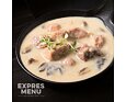 Vepřové na žampionech Expres menu 2 porce 2