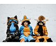 Dětská zimní rostoucí kombinéza WeeDo Omondo Monster