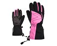 Dětský zimní outfit pro snowboarďačky fuchsia pink
