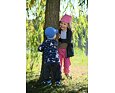 Dětská UV kšiltovka Little Angel Outlast® tenká - modrý melír 6