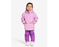 Dětská nepromokavá bunda Didriksons Norma doodle orchid pink - ROSTOUCÍ 5
