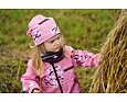 Dětská softshellová bunda Wamu s fleecem Sakury - růžová 10 Dětský fleecový nákrčník Wamu Sakury - fialový