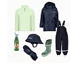 Dětský outfit do deště Didriksons - navy/green
