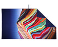 Rychleschnoucí ručník LifeVenture SoftFibre Recycled Trek Towel Rainbow
