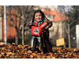 Dětský košík na odrážedlo FirstBIKE červený 2