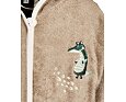 Dětský župan Playshoes Wild Animals brown - froté