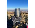 Skládací sklenička na bílé víno GSI Outdoors Glacier Stainless Nesting Wine Glass 6